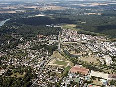 Vue aérienne de Le Mée-sur-Seine - Agrandir l'image (fenêtre modale)