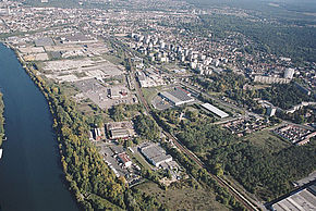 Vue aérienne du Quartier Saint-Louis à Dammarie-lès-Lys - Agrandir l'image