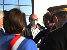 Visite ministérielle du Secrétaire d'État au Ministère de la Cohésion des territoires, chargé de la Ruralité, Joël Giraud du lundi 1er mars 2021. - Agrandir l'image (fenêtre modale)