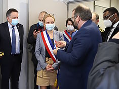 Visite ministérielle du Secrétaire d'État au Ministère de la Cohésion des territoires, chargé de la Ruralité, Joël Giraud du lundi 1er mars 2021. - Agrandir l'image (fenêtre modale)