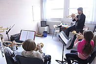 Cours de trompette au Conservatoire