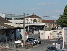 Démolition de la Halle Sernam à la gare de Melun - Agrandir l'image (fenêtre modale)