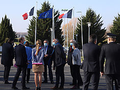 Visite ministérielle du Secrétaire d'État au Ministère de la Cohésion des territoires, chargé de la Ruralité, Joël Giraud du lundi 1er mars 2021. - Agrandir l'image (fenêtre modale)