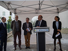 Inauguration Résidence Espace Le Mée-sur-Seine - Agrandir l'image (fenêtre modale)