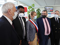 Visite ministérielle du Secrétaire d'État au Ministère de la Cohésion des territoires, chargé de la Ruralité, Joël Giraud du lundi 1er mars 2021. - Agrandir l'image (fenêtre modale)