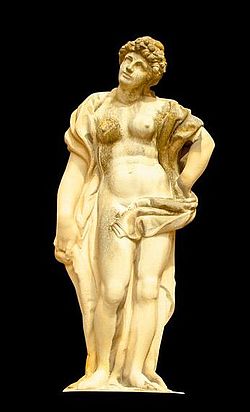 Statue grecque antique - Agrandir l'image (fenêtre modale)