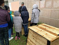 Inauguration du compostage pédagogique - Agrandir l'image (fenêtre modale)